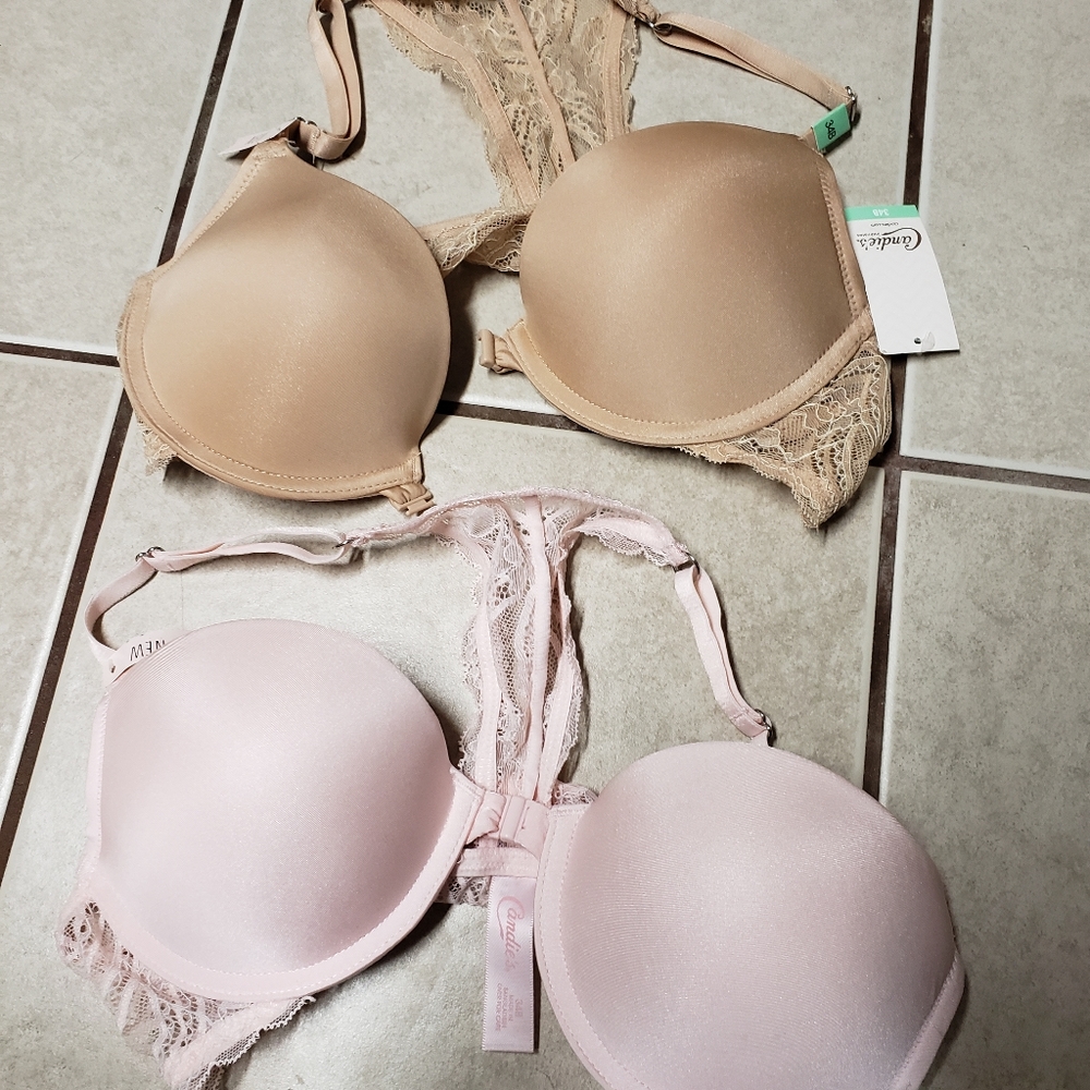 NWT 2 candies womens racerback bras